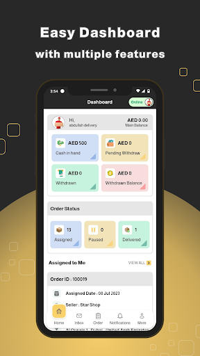 Mega Alpha - Delivery Screen 2