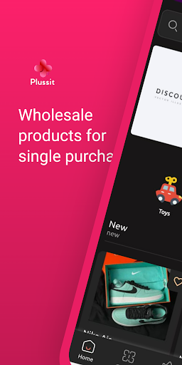 Android application Plussit - Ecommerce Store screenshort