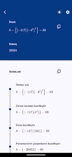 Uygulama önizlemesi