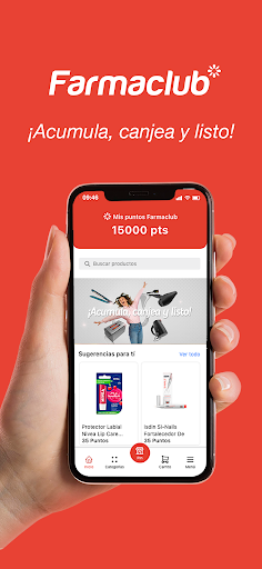 Android application Farmaclub screenshort