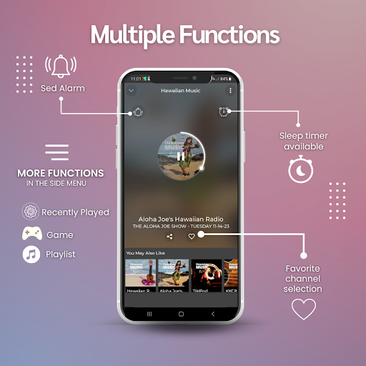 Screenshot of Hawaiian Music App