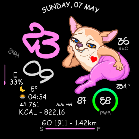 PEACH CHIHUAHUA ANIMATED