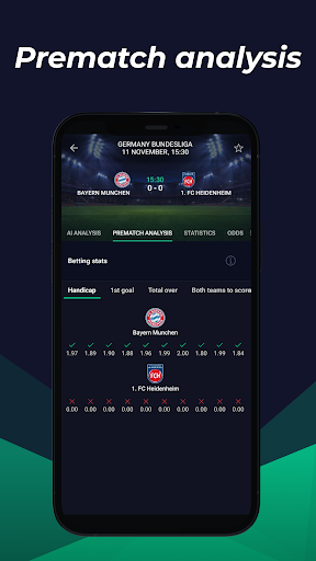 AIstats - Football Live Scores Screen 3