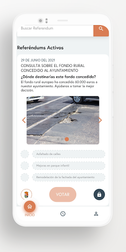 Android application VozPu screenshort