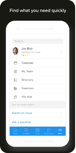 CHSS Volunteering Screen 2