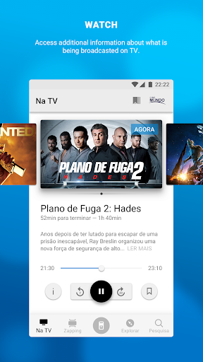 Android application MEO Remote screenshort