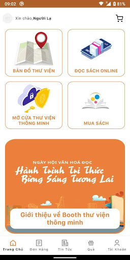Android application Văn Hóa Đọc screenshort