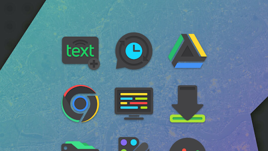 CRISPY DARK Mod Apk – ICON PACK 2.9.6 Paid Free Gallery 1