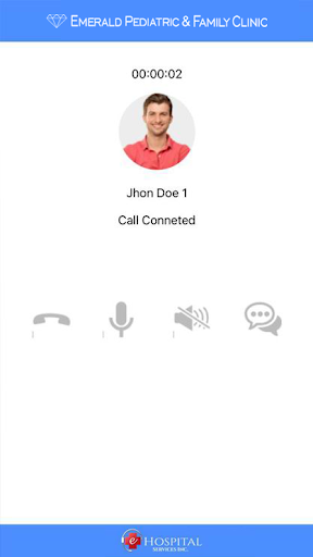 Android application Emerald Clinic screenshort