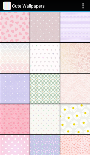 Android application Cute Wallpapers screenshort