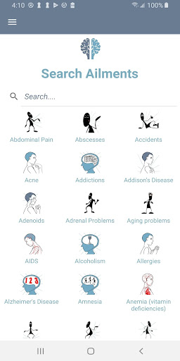 Mind Body Dictionary Screen 2