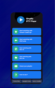 Simplify IPTV Player