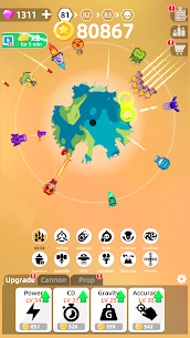 Planet Smash Mod APK v0.1.9 (Unlimited Money) Download 3