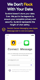 Sunbird: iMessage for Android