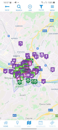 Andiamo Places Screen 2