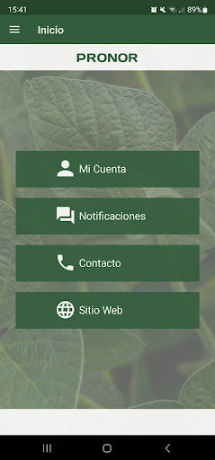 Pronor S.A. Screen 3