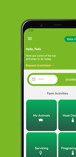 Lunga - Farm Management App Screen 2