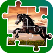 puzzle de caballos
