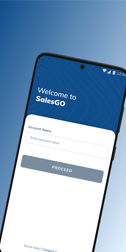 Android application SalesGO 3.0 screenshort