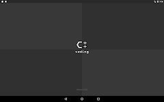 screenshot of Coding C++