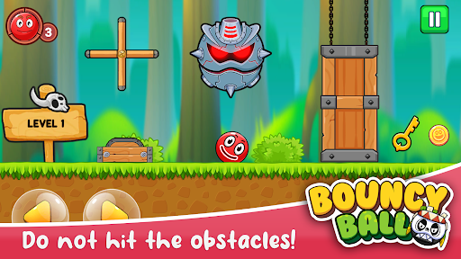 Android application Bouncy Jump Ball screenshort