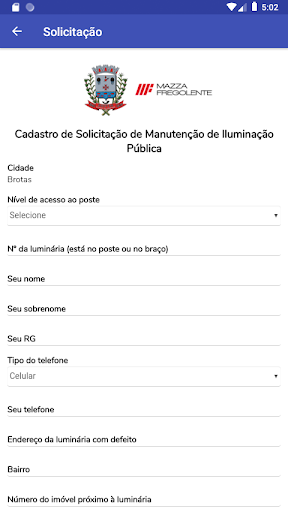 Brotas Iluminação Pública Screen 3