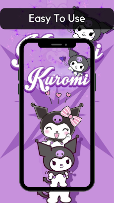 Cute Kuromi Wallpaper 4K HDのおすすめ画像2