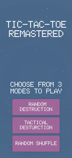 Android application TicTacToe Remastered screenshort