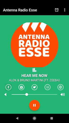 Android application Antenna Radio Esse screenshort