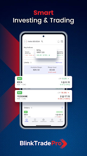 BlinkTrade Pro: Stocks & Demat Screen 3