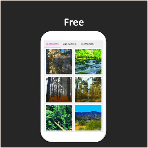 Color by Number - wilderness Screen 2