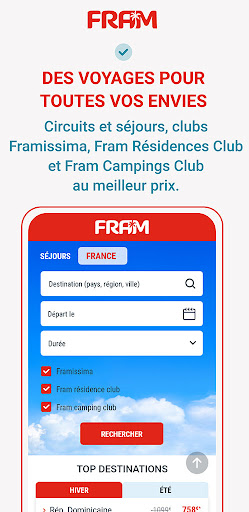 FRAM Voyages Screen 2