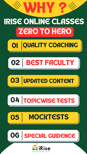 Android application iRise Online Classes screenshort