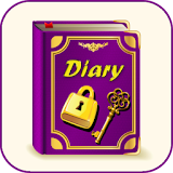 Secret Diary with password icon