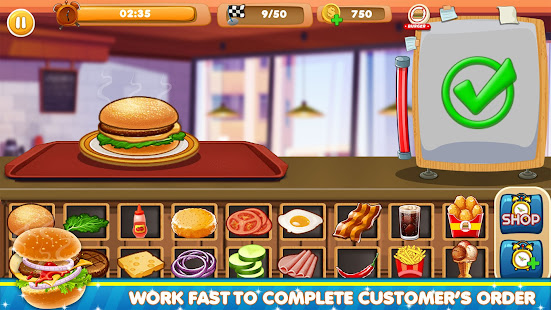 Burger Shop - Make Your Own Burger 1.1 APK screenshots 10