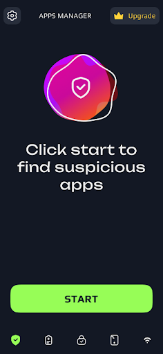 NeonCleaner Secure App Manager Screen 2