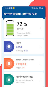 Imágen 2 Battery health & Battery care android