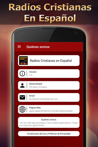 Radios Cristianas en Español Screen 2