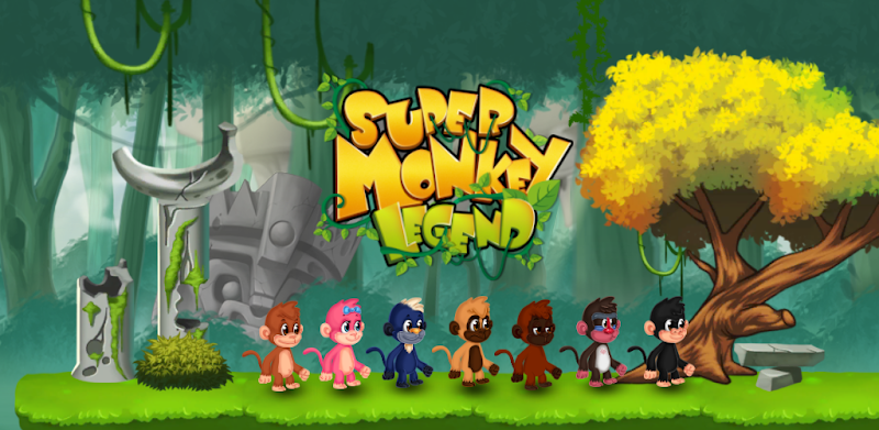 Jungle Monkey Legend : Jungle Run Adventure Game