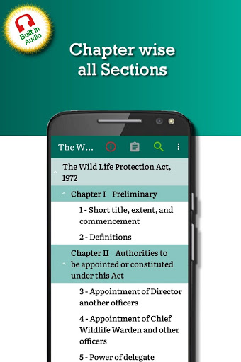 Wild Life (Protection)Act 1972 Screen 2