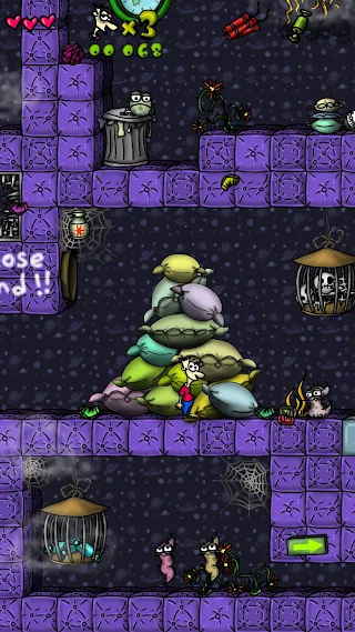 Dream Diver. 2D platformer - Screenshot 2