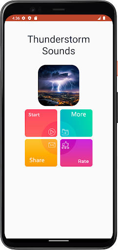 Thunderstorm Sounds Screen 2