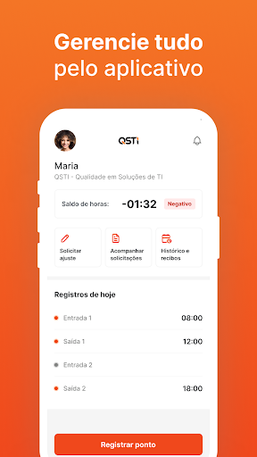 Ponto QSTI - Controle de ponto Screen 2