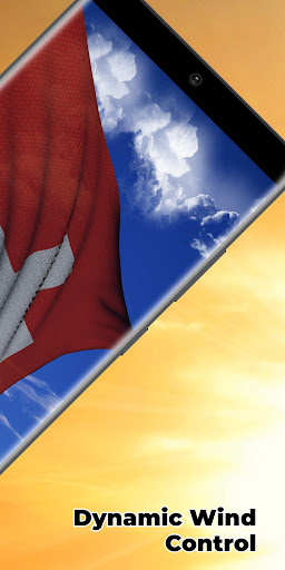 Swiss Flag Live Wallpaper Screen 2