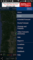 screenshot of PDX Weather - KOIN Portland OR