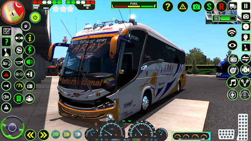 Android application Euro Coach Bus Simulator 3D screenshort