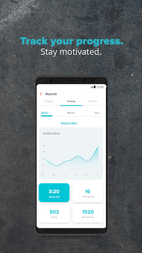 Android application FitPeak Finland screenshort