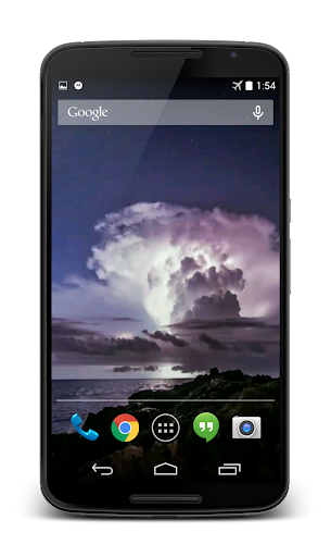 Storm Video Live Wallpaper 3D Screen 3