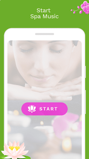 Android application Relaxing Spa Music screenshort