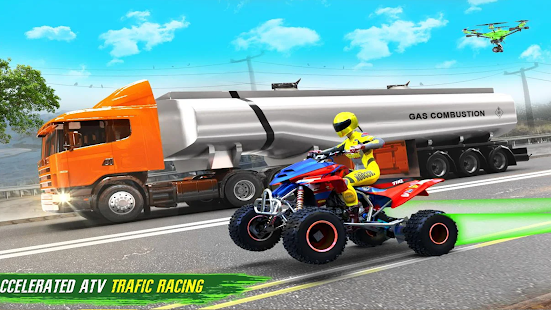 ATV Quad Bike Traffic Racing Screenshot